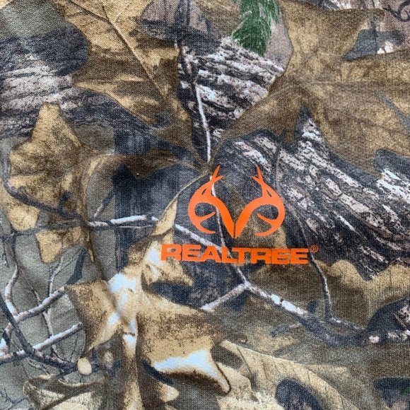 Realtree Men's Hunting Hoodie w/Front Pouch Pockets Realtree Xtra Camo - XL NWT - Picture 8 of 11